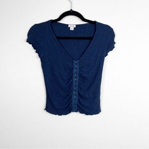 Wild Meadow Short Sleeve‎ Corset Front Sz S